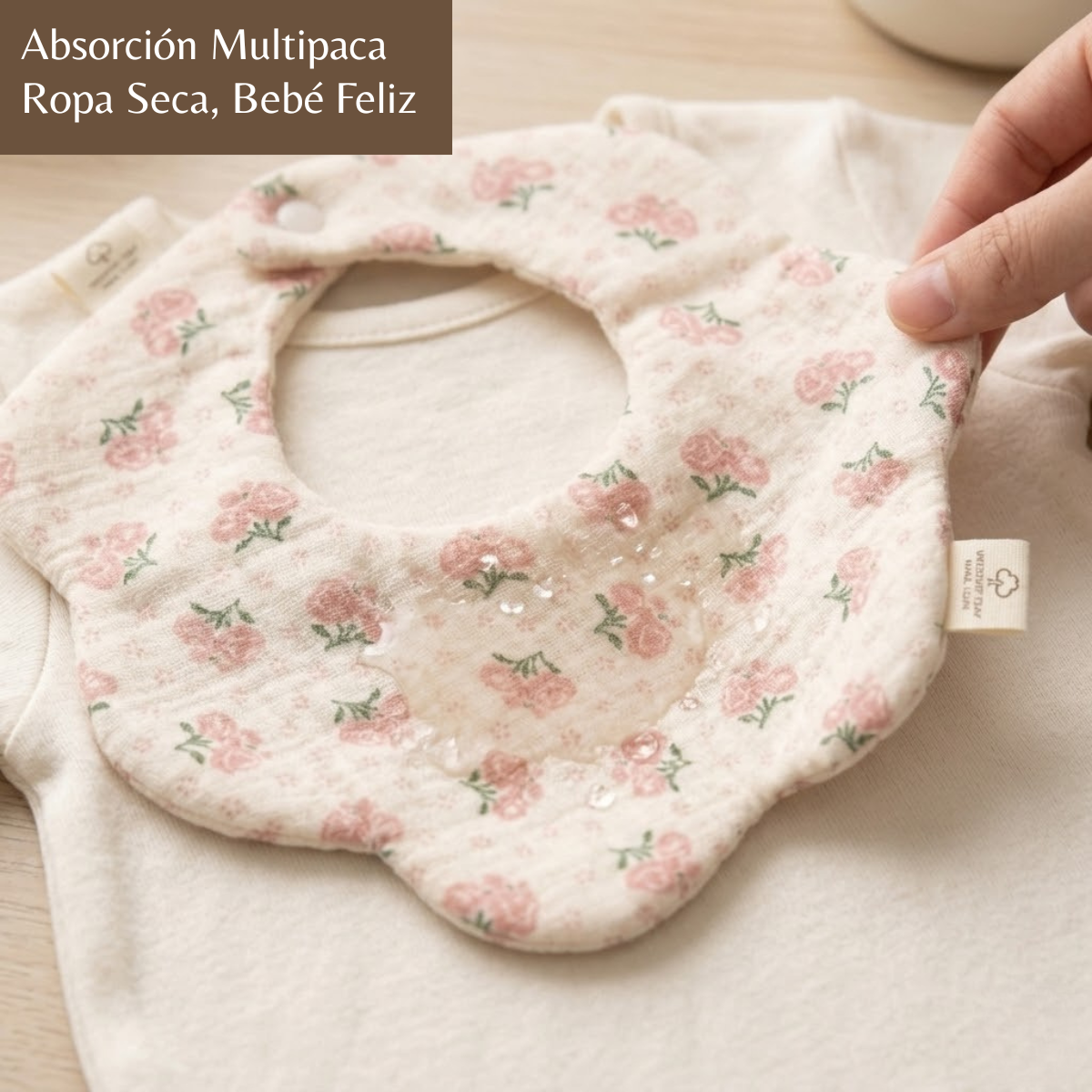 Set 3 Baberos De Muselina