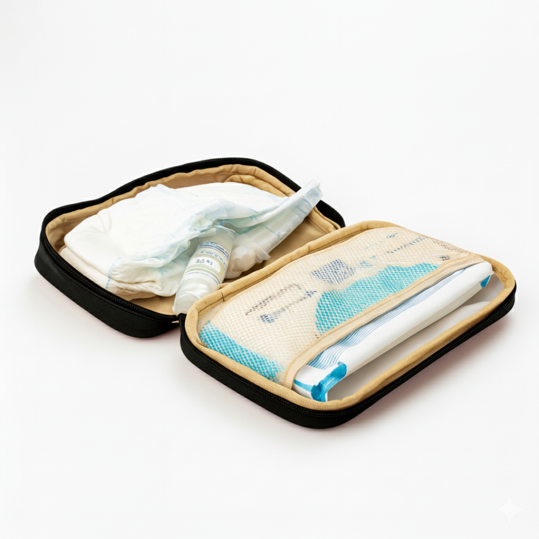 Estuche Organizador para Pañales y Toallitas