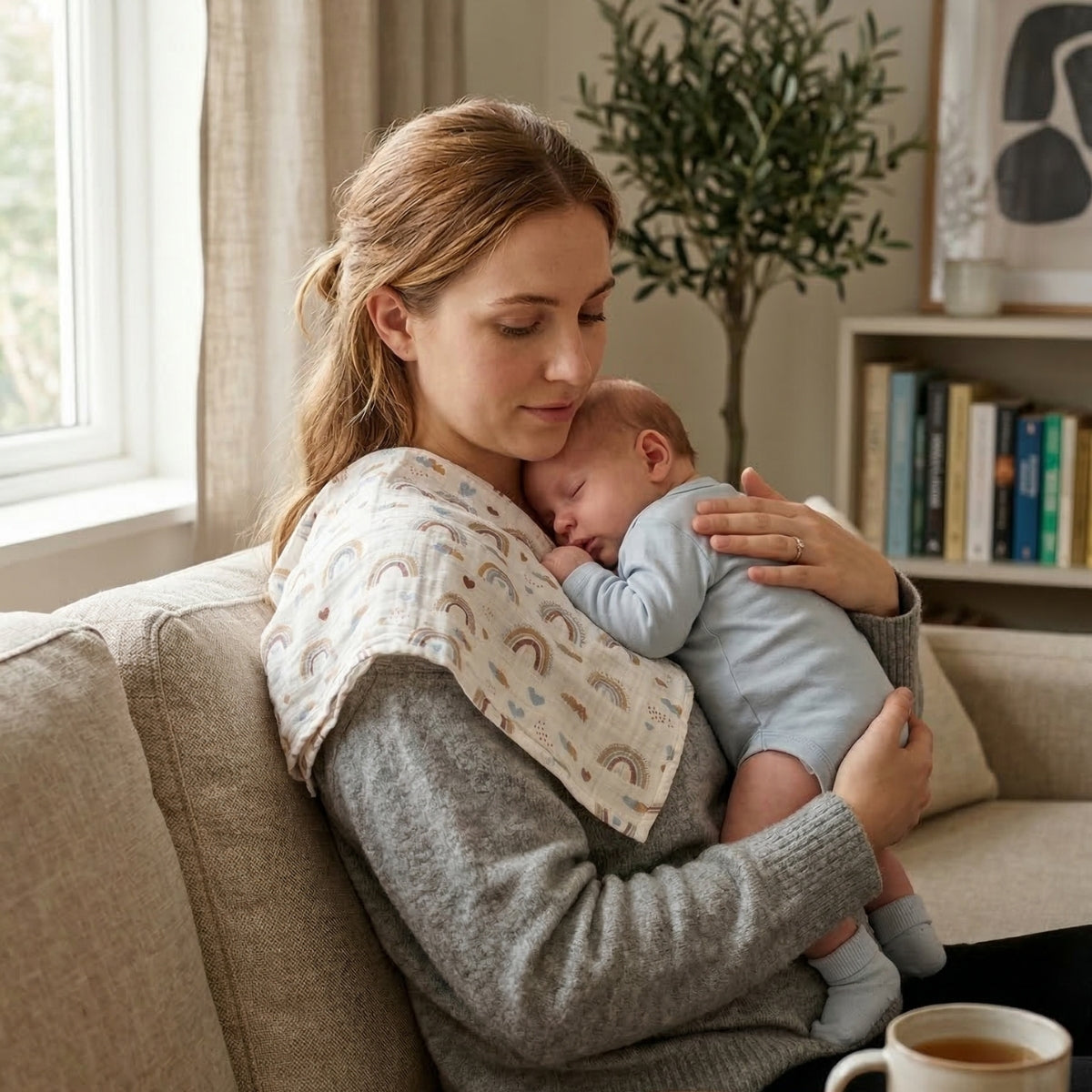 Pack 3 Tutos de Muselina para Bebé de Bambú y Algodón Ultra Suave