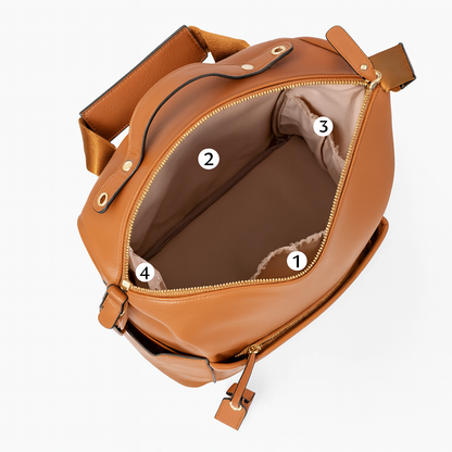 Vista superior napibela vacía