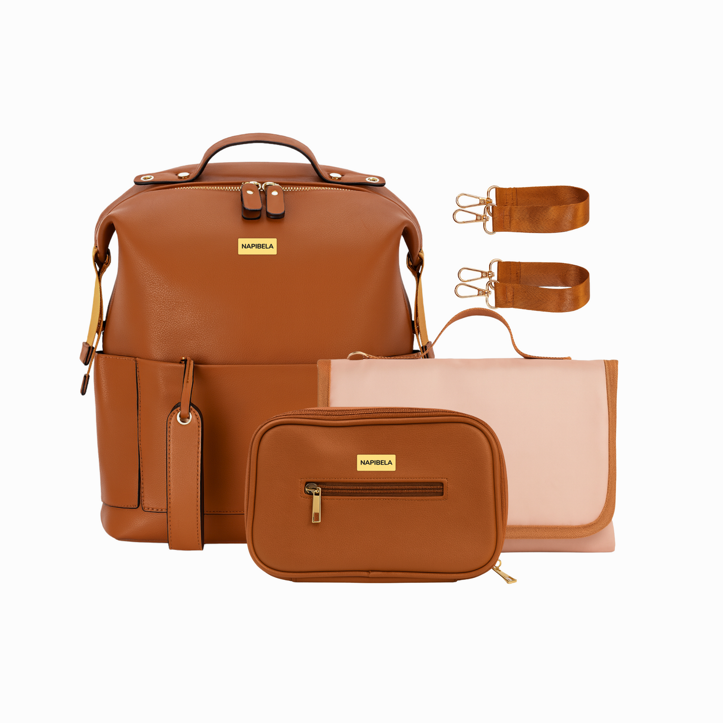 Set completo napibela marron